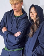Heren Hoodie Zip ID.334 B&C WG006